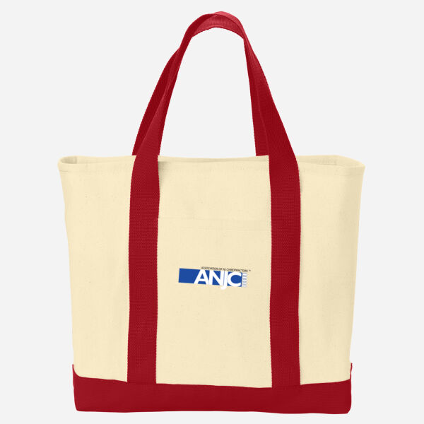 Ideal Twill Two Tone Shopping Tote Thumbnail